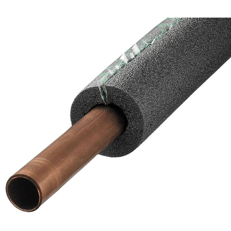 Frost King 5P11XB6 Pipe Insulation, 7/8 in Dia, 6 ft L, Foam, Gray, 3/4 in Copper, 1/2 in Iron Pipe Pipe