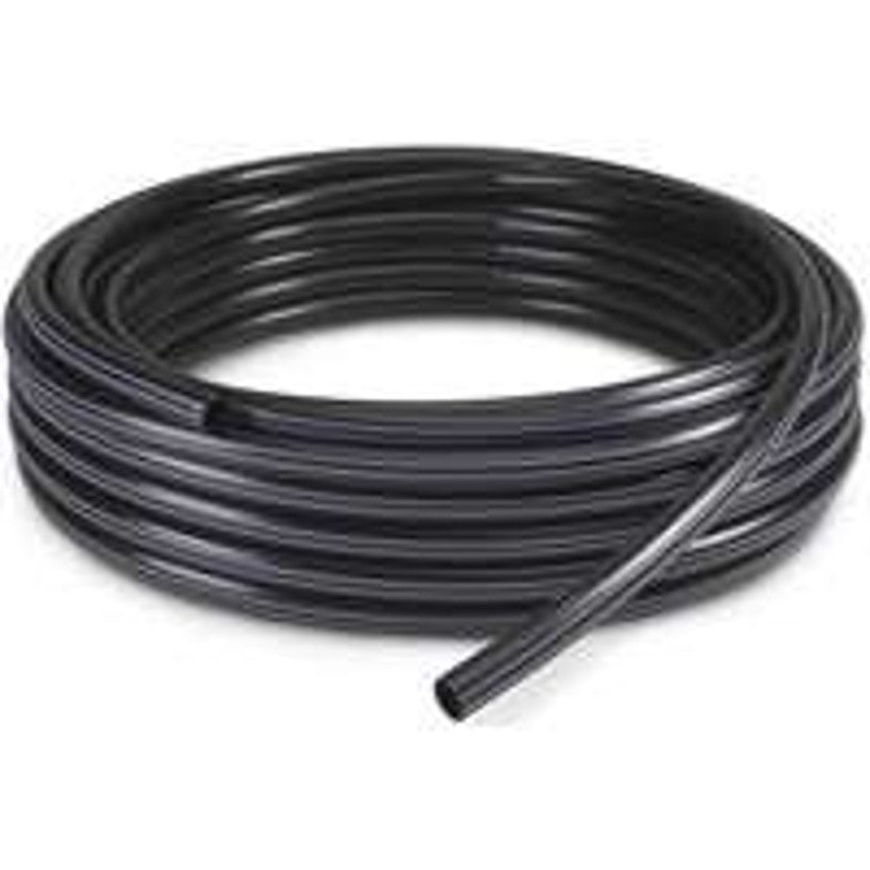 Rain Bird T63-050 Blank Distribution Tubing, 0.54 in ID, 50 ft L, Plastic, Black
