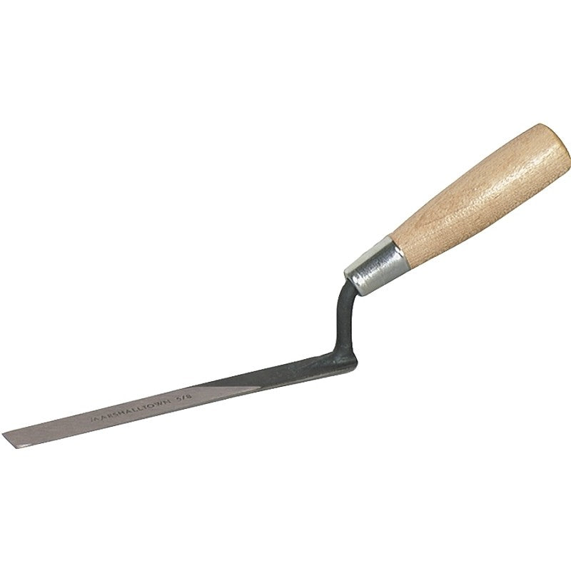 Marshalltown 506 Tuck Pointer, 1/2 in W, 6-3/4 in L, Polyethylene, Wood Handle