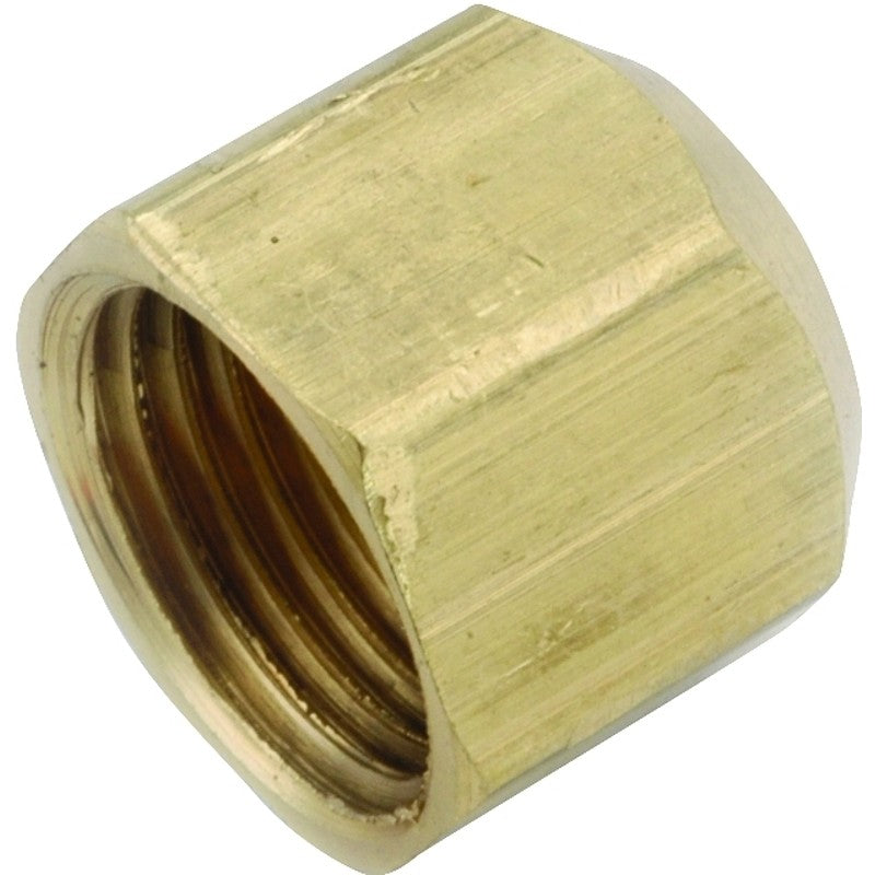 Anderson Metals 54840-06 Space Heater Tube Cap, 3/8 in, Flare
