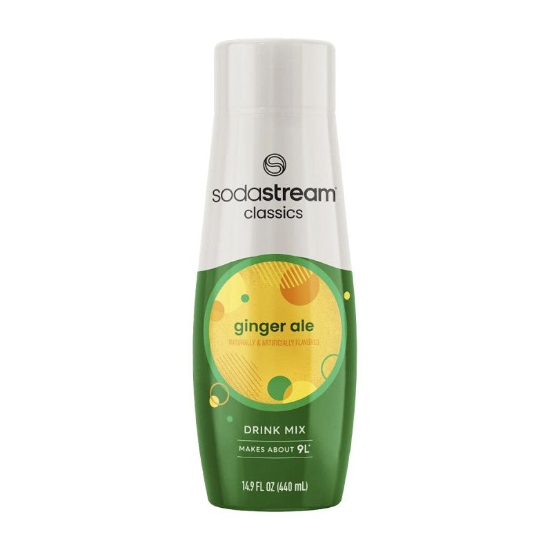 Sodastream Classics 1424201012 Soda Drink Mix, Water, Ginger Ale, 14.9 fl-oz Bottle