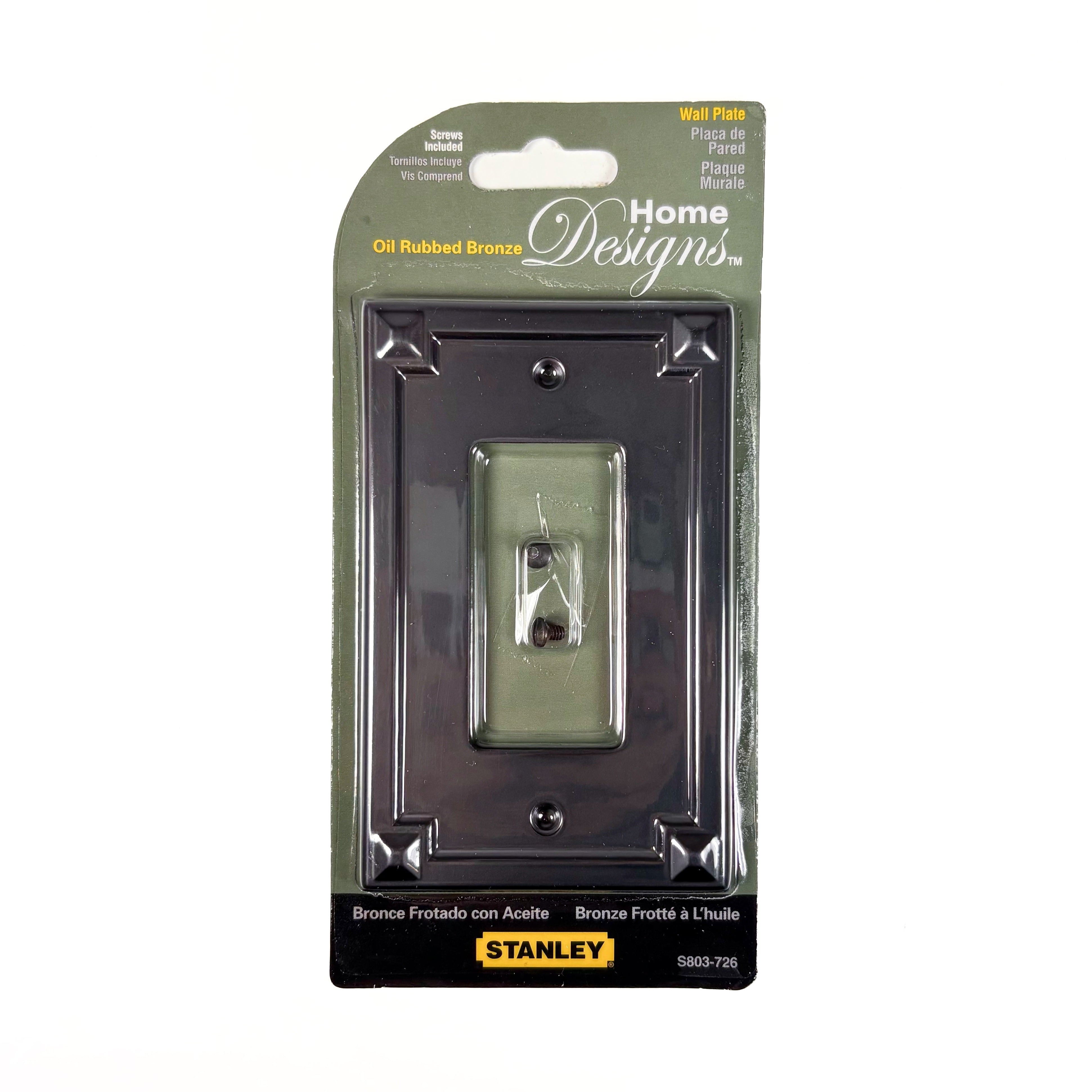 Prairie Single Rocker Or Gfi Wall Plate Oil Rubbed Bronze