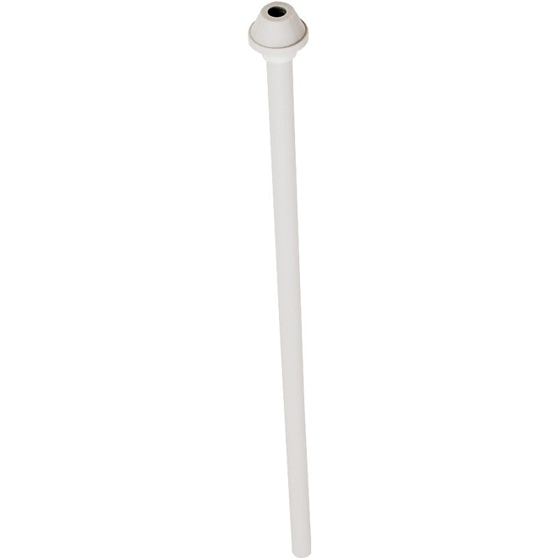 Plumb Pak PP70-4 Toilet Supply Tube, 3/8 in Inlet, Compression Inlet, Polybutylene Tubing, 12 in L