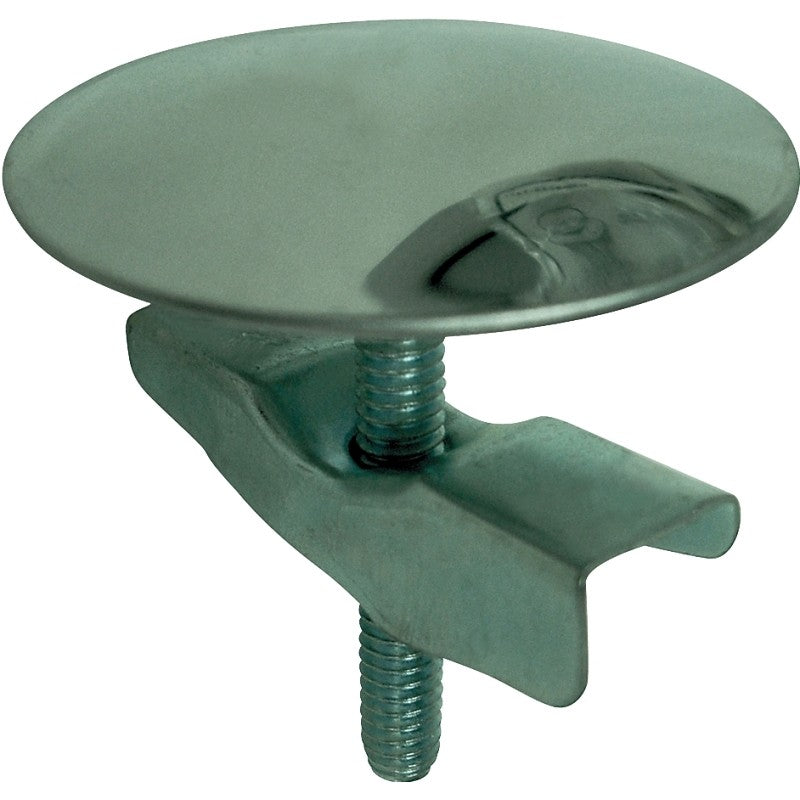 ProSource 24466 Faucet Hole Cover, Stainless Steel, Stainless Steel