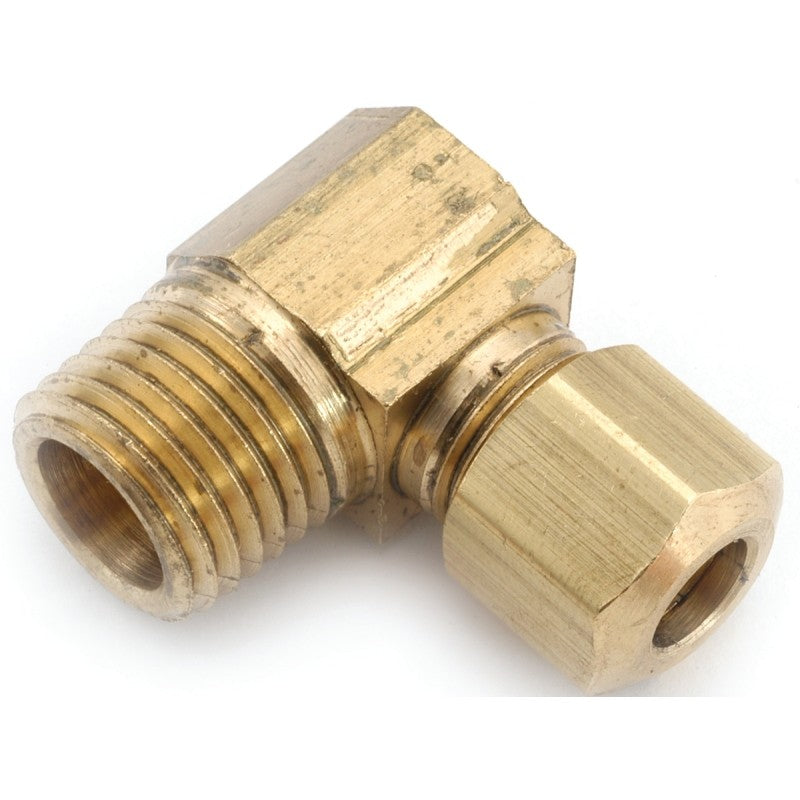 Anderson Metals 750069-0606 Tube Elbow, 3/8 in, 90 deg Angle, 200 psi Pressure