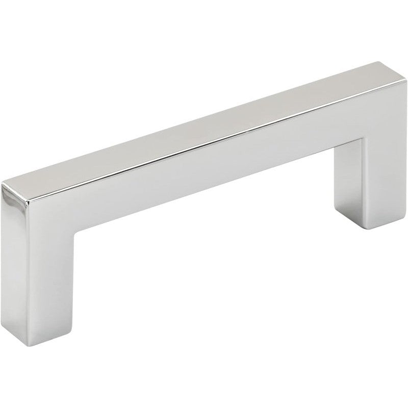 Amerock Monument Series BP3657826 Cabinet Pull, 3-3/8 in L Handle, 3/8 in H Handle, 1-3/16 in Projection, Aluminum