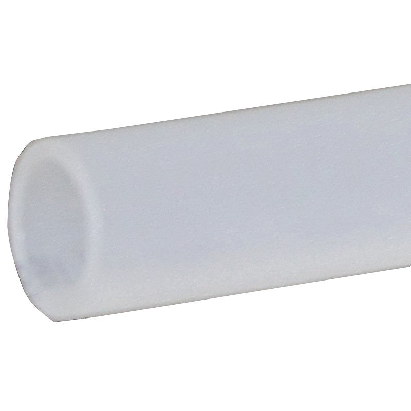 Abbott Rubber T16 Series T16004003/9003P Pipe Tubing, 3/8 in OD, Plastic, Translucent Milky White, 100 ft L