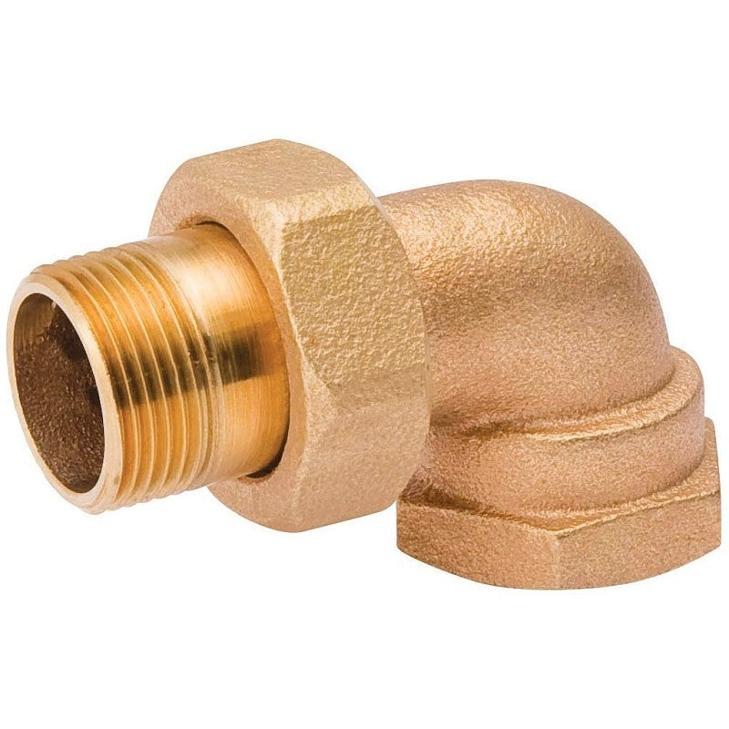 B & K 109-384 Radiator Elbow Nut and Tailpiece, Brass, 3 in L x 2.2 in W x 1.7 in H Dimensions