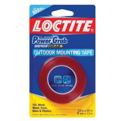 Loctite 1360350 Mounting Tape, 60 in L, 3/4 in W, Clear