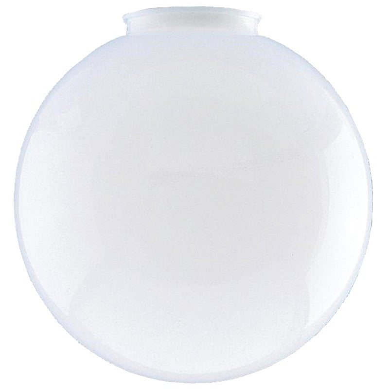 Westinghouse 8186900 Light Shade, 6 in Dia, Globe, Polycarbonate, White