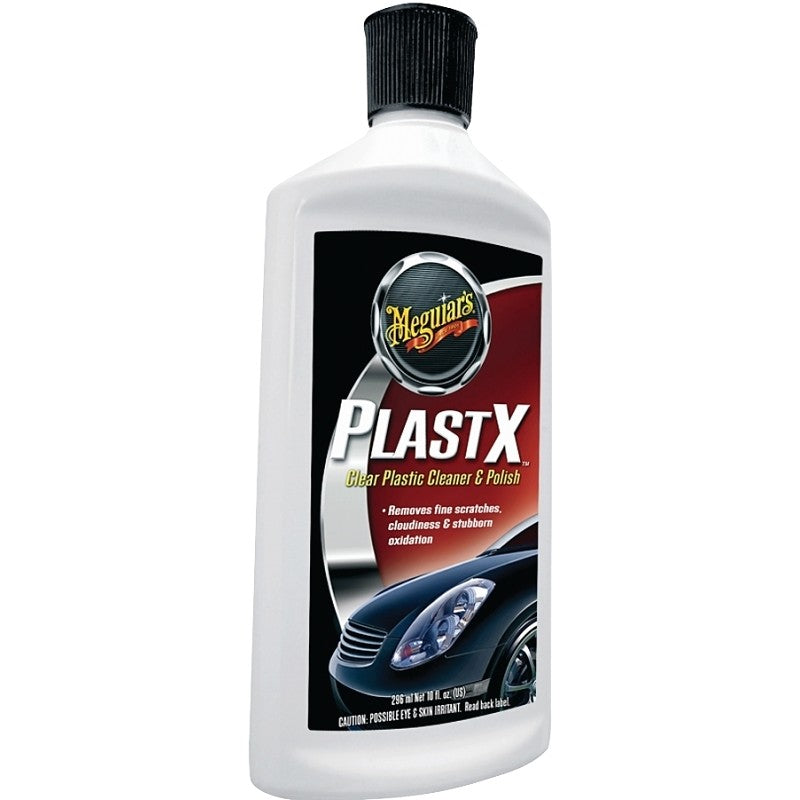 Meguiar's G12310 Plastic Cleaner and Polish, 10 oz, Liquid, Pleasant