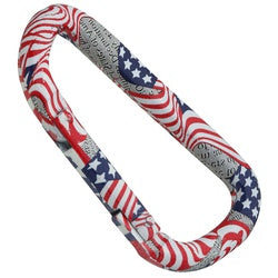 Interlocking Spring Snaps 3-1/8 Inch Stars And Stripes Red White And Blue