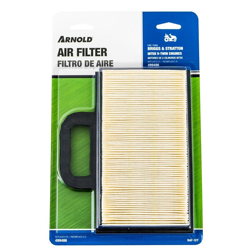 Arnold BAF-127 Replacement Air Filter with Pre-Cleaner, For: BRIGGS & STRATTON Intek V-Twin Engines, Paper Filter Media