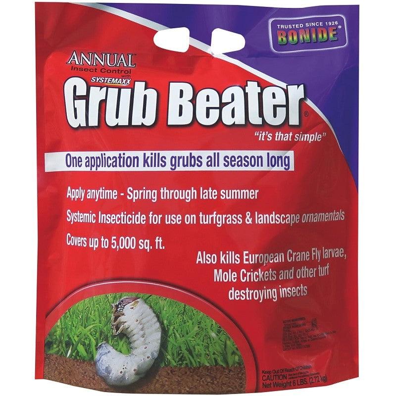 Bonide Annual 603 Grub Beater, Solid, 6 lb Bag