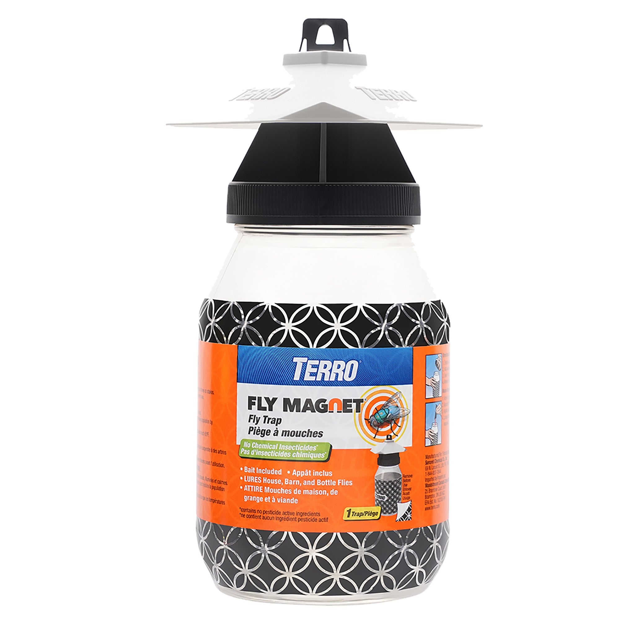 Terro Fly Magnet T380 Fly Trap with Bait, Solid, 1 qt
