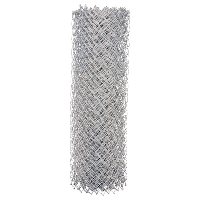 Stephens Pipe & Steel CL103014 Chain-Link Fence, 48 in W, 50 ft L, 11-1/2 Gauge, Galvanized Steel