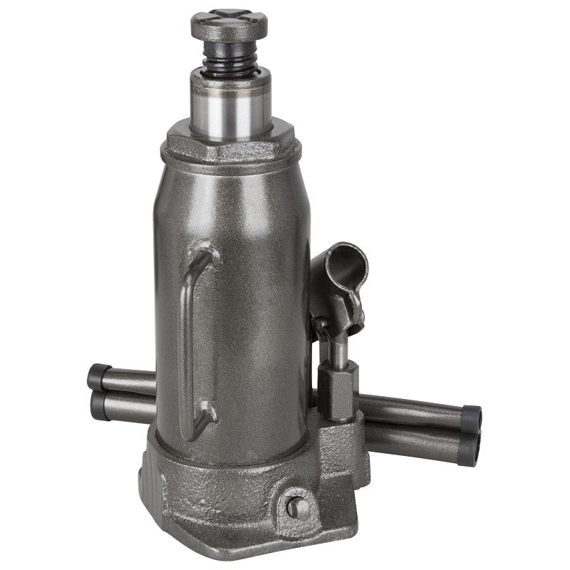 ProSource T010712 Hydraulic Bottle Jack, 12 ton, 9-3/8 to 18-7/16 in Lift, Steel, Gray