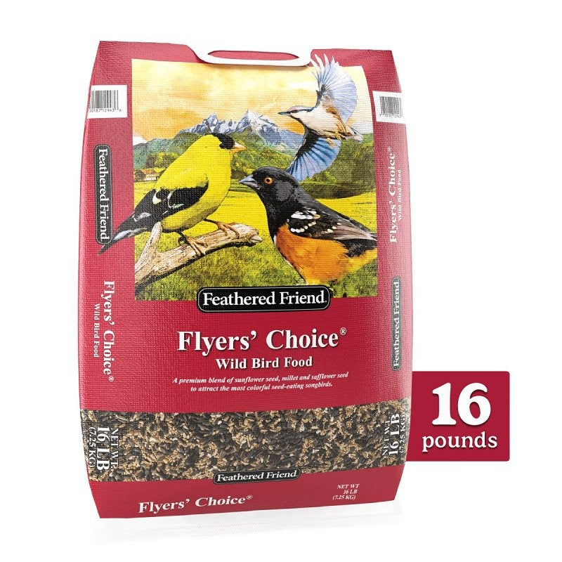 Feathered Friend 14399 Flyers' Choice, Seed, 16 lb Bag