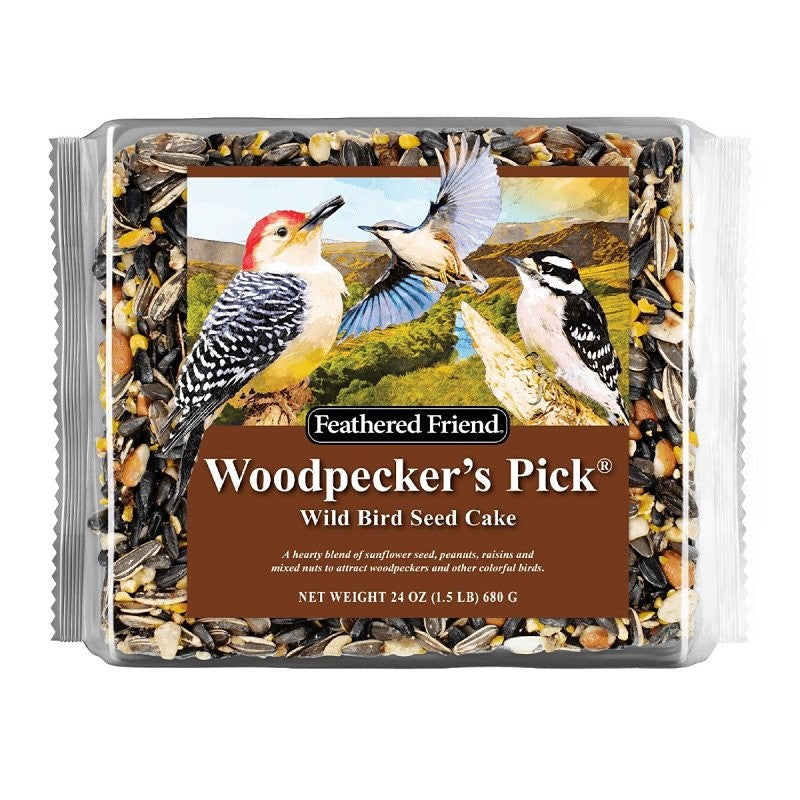 Audubon Park 14356 Woodpecker Seed Cake, 2 lb Bag