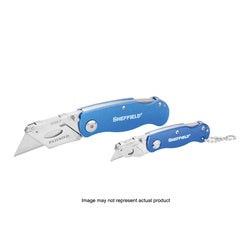Ultimate Lock Back Folding Utility Knife and Mini Knife 2 Piece Set