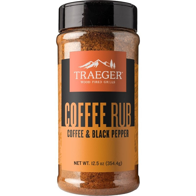 Traeger SPC260 Seasonings, Coffee Rub, 11.5 oz Tin