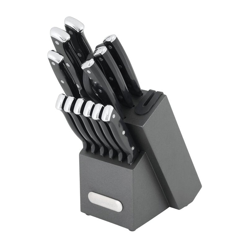 Farberware 5286485 Knife Set, 14-Piece, Plastic/Stainless Steel (Pack of 2)