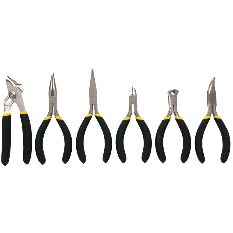 STANLEY 84-079 Plier Set, Steel, Mini