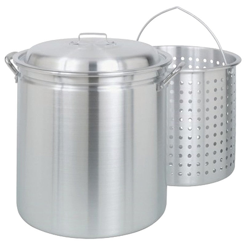Bayou Classic 4060 Stock Pot, 60 qt Capacity, Aluminum
