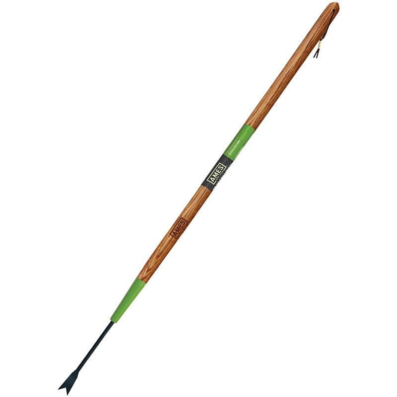 Ames 2942100 Forged Dandelion Weeder, Steel Blade, V-Notched Blade, Hardwood Handle