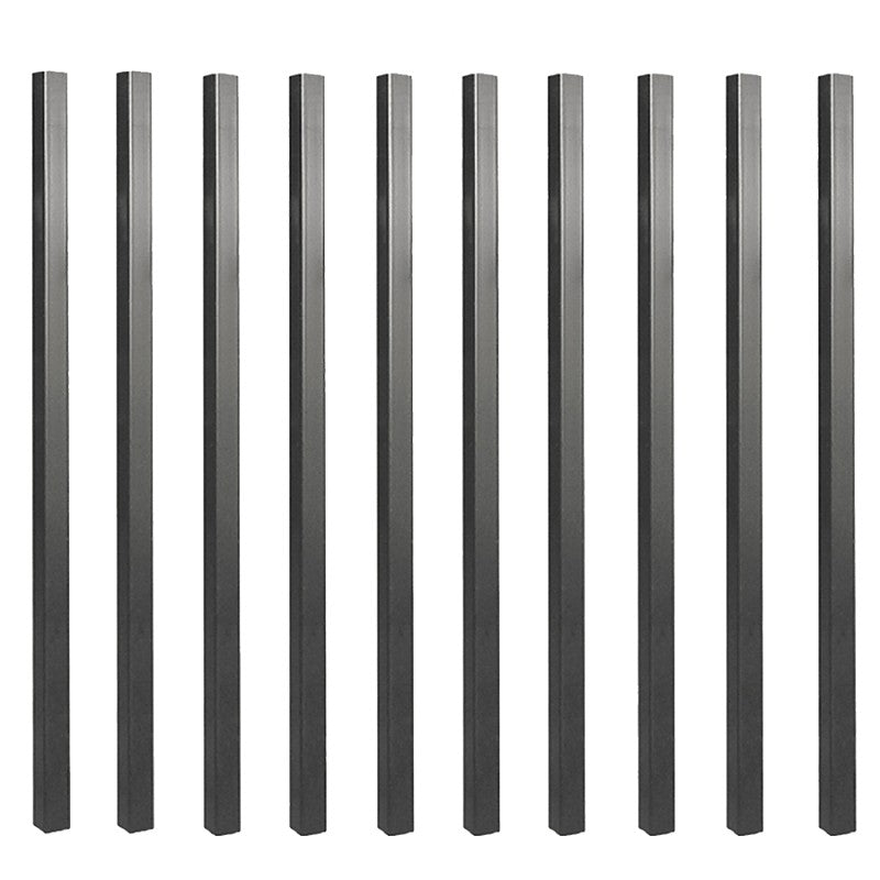 BALUSTER SQ STEEL BLK 32X3/4IN
