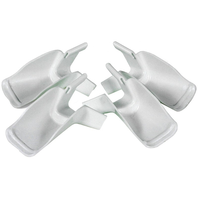 Camco USA 42123 Gutter Extension, Nylon/Plastic, White