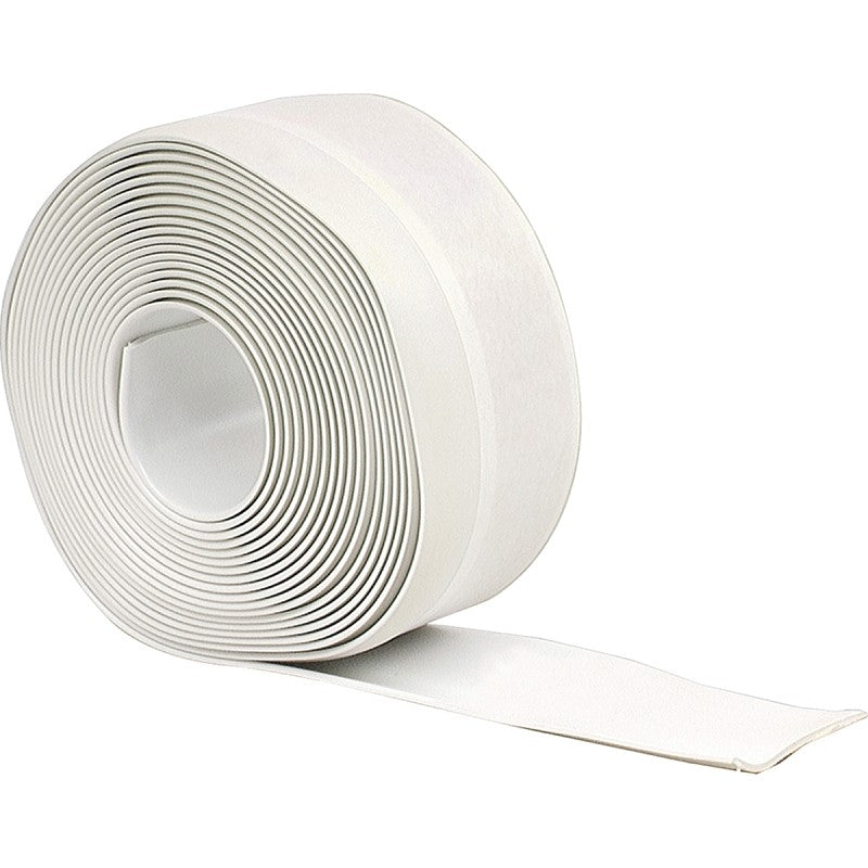 M-D 65770 Wall Base, 20 ft L, 2-1/2 in W, Vinyl, White