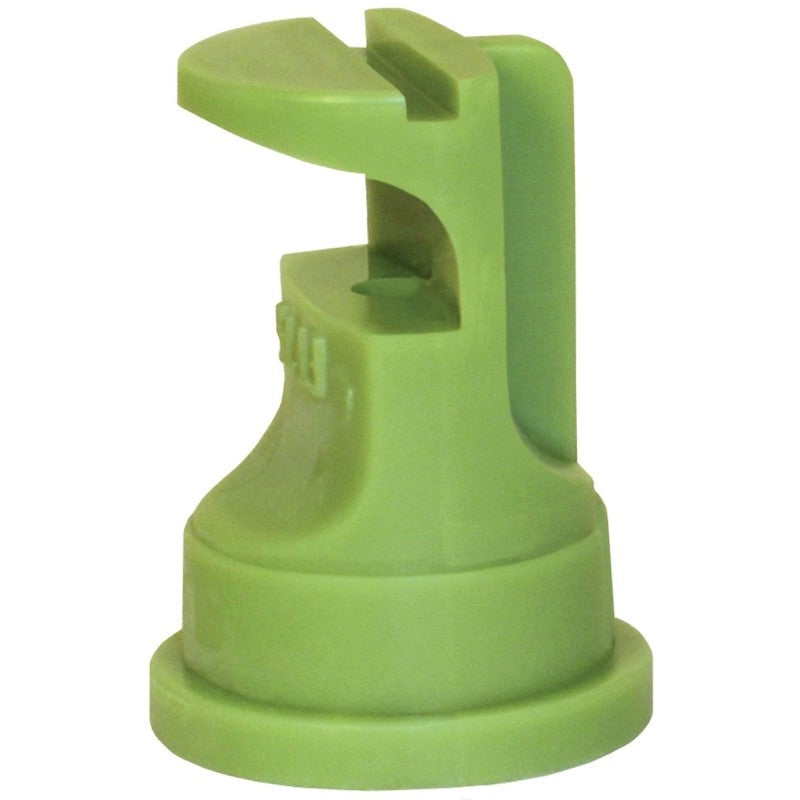 Green Leaf FT 7.5 6PK Flood Nozzle, Polyoxymethylene, Green, For: Y8253051 Series Round Cap, Lechler Spray Tip