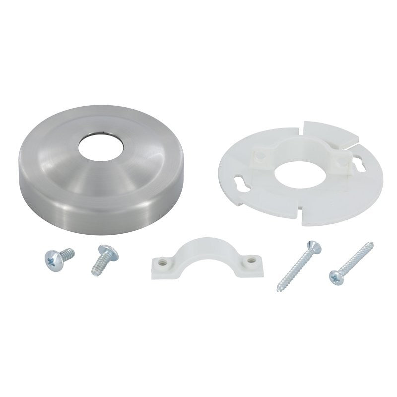 Danco 12006 Shower Arm Bracket Stabilizer, Plastic, Brushed Nickel