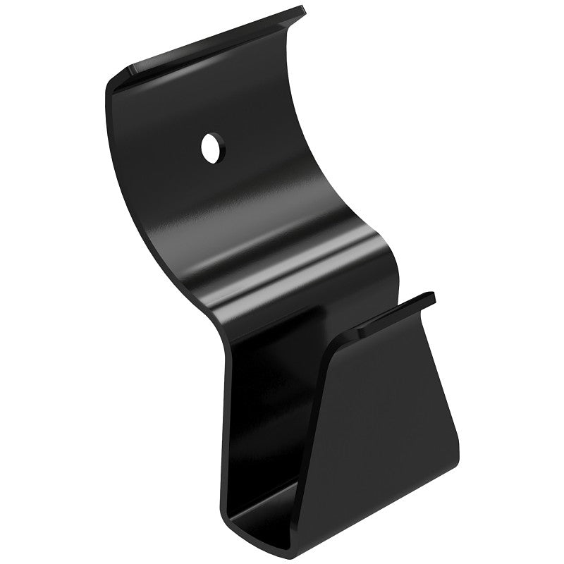 National Hardware N275-531 Siding Hook, 7/8 in L, 1-7/16 in H, Stainless Steel, Black