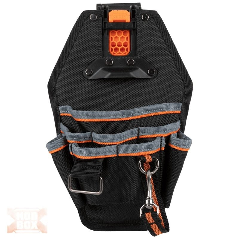 Klein Tools MODbox 55832MB Tool Pouch, 120 cu-in, 8-Compartment, Nylon, Black