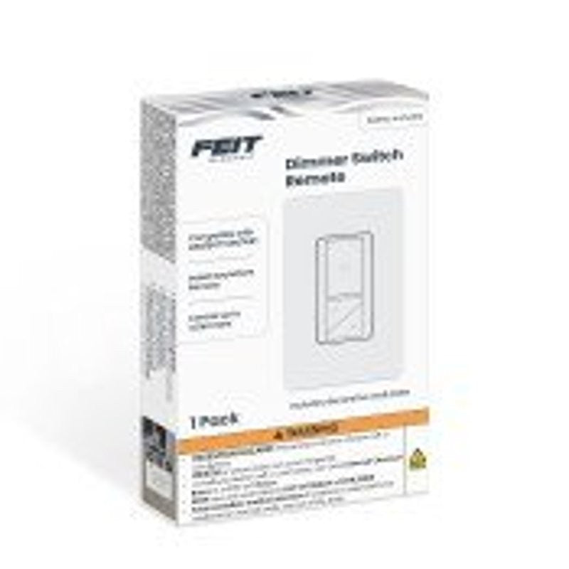 Feit Electric DIM/COMPANION Dimmer Switch Remote, Hardwired, White