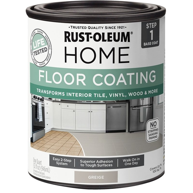 Rust-Oleum Home 365932 Premix Base Coating, Greige, 1 qt