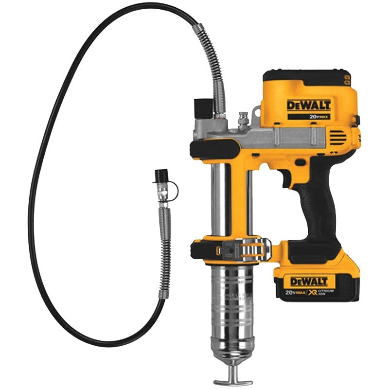 DEWALT DCGG571M1 Series Grease Gun, 14.5 oz Cartridge, 10000 psi Air