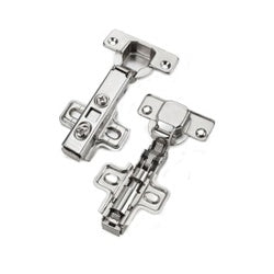 Laurey 10101 Aero Cabinet Hinge, 110 deg Hinge Opening, Self Close, Chrome