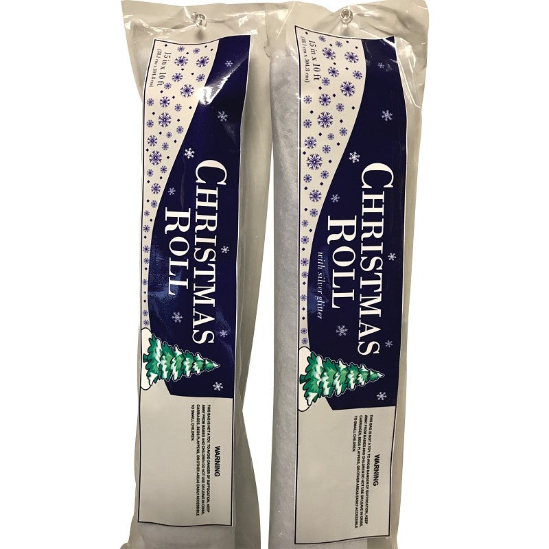 Hometown Holidays 81470 Christmas Specialty Decoration, Snow Blanket, Polyester, White