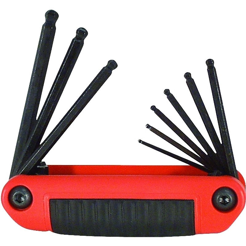 Eklind 25919 Hex Key Set, Includes: 5/64 to 1/4 in Keys, 9-Piece