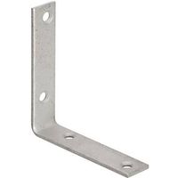 Corner Braces 4 By 7/8 By 0.12 Inch Galvanized Steel 2 Pack