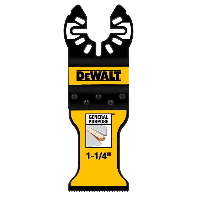 DEWALT DWA4203 Oscillating Blade, 1-1/4 in, HSS