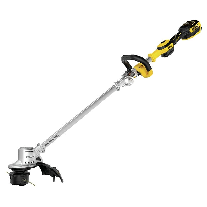 DEWALT DCST922P1 Folding String Trimmer, Battery Included, 20 V, 0.08 in Dia Line
