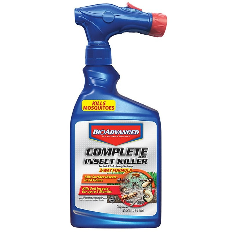 BioAdvanced 700280B Insect Killer, Liquid, Spray Application, 32 oz