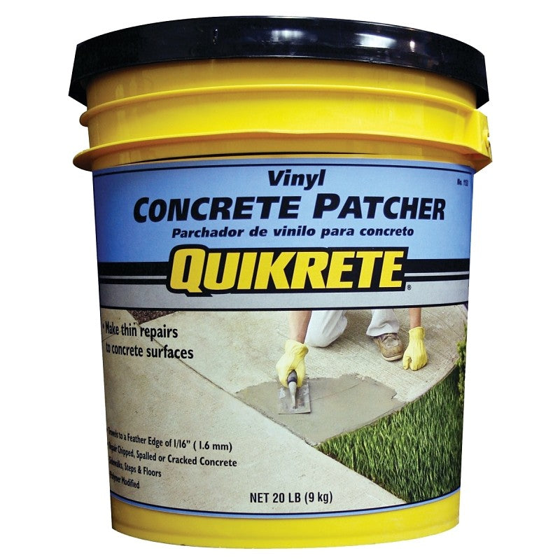 Quikrete 1133-20 Concrete Patch, Brown/Gray, 20 lb Pail