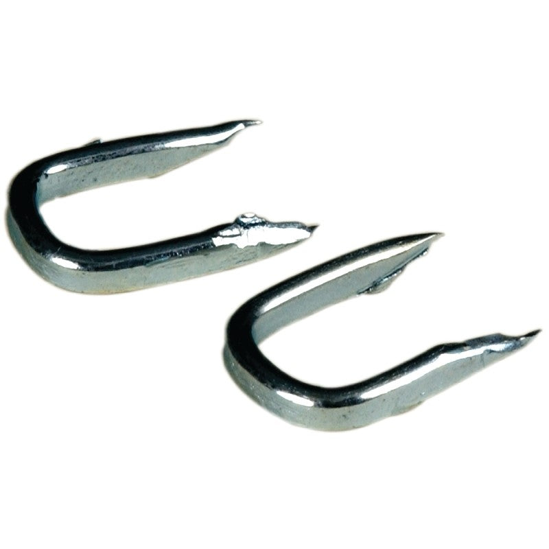 Hillman 122662 Double Point Staple, 1/2 in L, Galvanized Steel (Pack of 6)