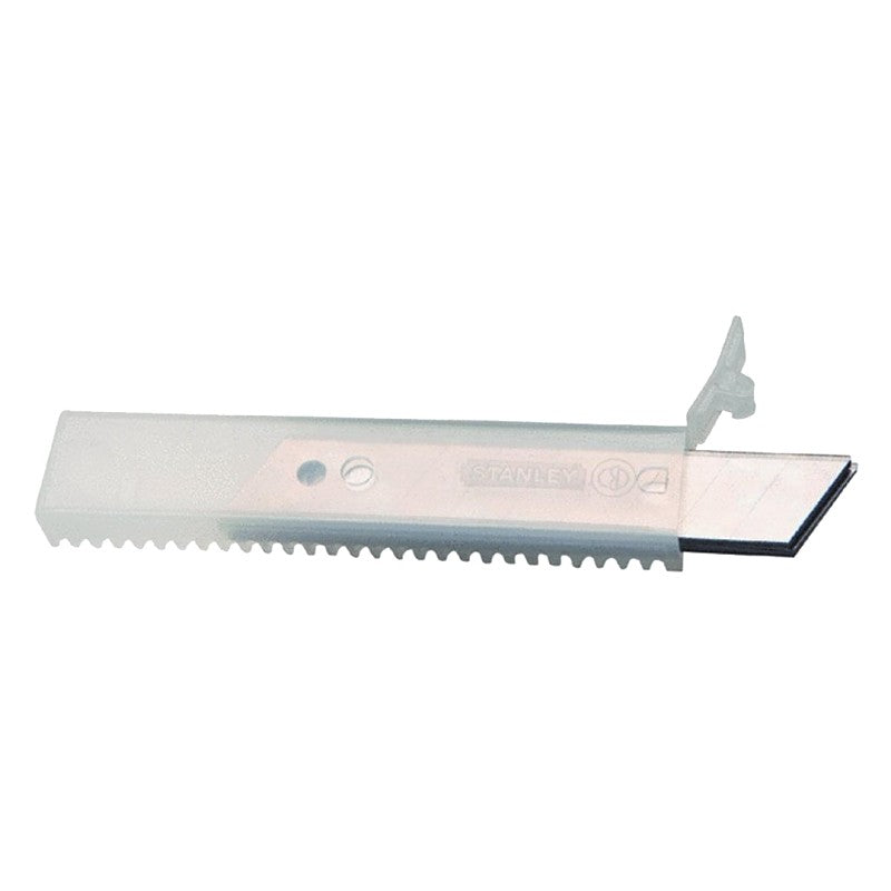 STANLEY 11-718T Blade, 18 mm, 4-1/4 in L, Carbon Steel, 8-Point, 10/PK