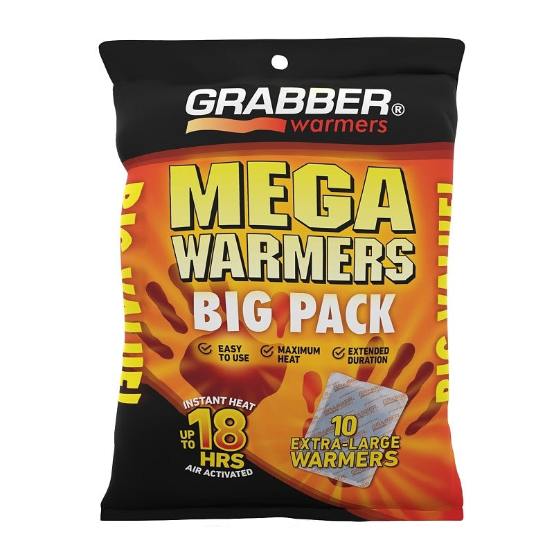 Grabber Warmers MWES10 Mega Warmer, > 12 hr Duration